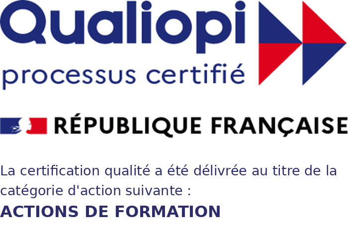 Qualiopi — processus certifié — Actions de formation